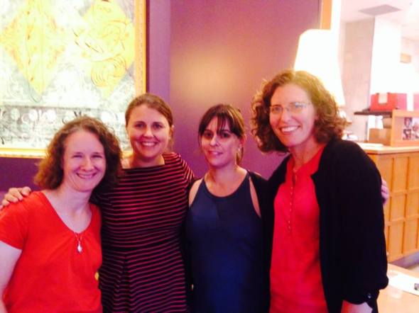 Me, Ruth Harder, Stephanie Krehbiel, and Sarah Klaassen