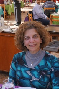 Roseangela Jarjour, Fellowship of Middle East Evangelical Churches (FMEEC) staff and a Syrian living in Lebanon. (MCC Photo/provided by Sarah Adams)