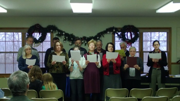 christmas choir 2012